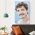 thumbnail image 4 of Actor Pedro Pascal Smiles in A Bright Glossy Poster Canvas Wall Art Prints Poster Gifts Photo Picture Painting Posters Room Decor Home Decorative 24x36inch(60x90cm), 4 of 6