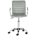 thumbnail image 3 of Safavieh Jonika Modern Glam Solid Swivel Desk Chair, 3 of 6