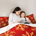 thumbnail image 4 of Manfei Gold Snowflake 7-Piece Bedding Comforter Set,Happy New Year King Bedding Sets,Merry Christmas Bed Sheets For Girl,Microfiber Bedroom Decor Reversible, 4 of 8