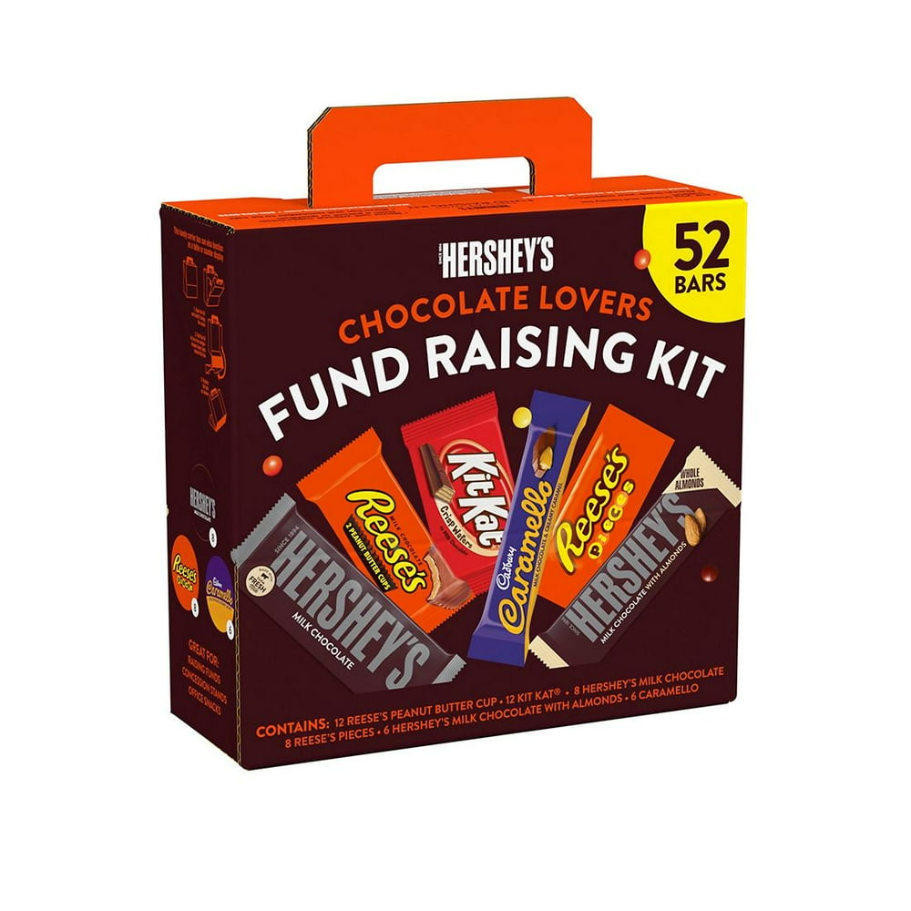 Hershey's Chocolate Lovers Fundraising Kit, 52 ct. Perfect For All