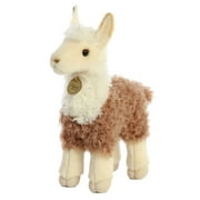 Aurora - Medium Brown Miyoni - 11 Llama 2 Tone - Realistic Stuffed Animal