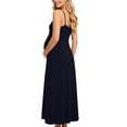 thumbnail image 6 of Iyufng Nursing Dresses for Women Stretch Fitted Spaghetti Straps Dress Maternity Wear, 6 of 9