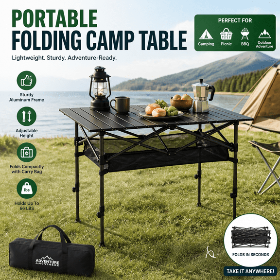 10-Leg Folding Camping Cot with Removable Thick Quilted Mattress, Portable Fold Up Sleeping Bed for Camping, Backyard, Travel, Guest & Outdoor Use