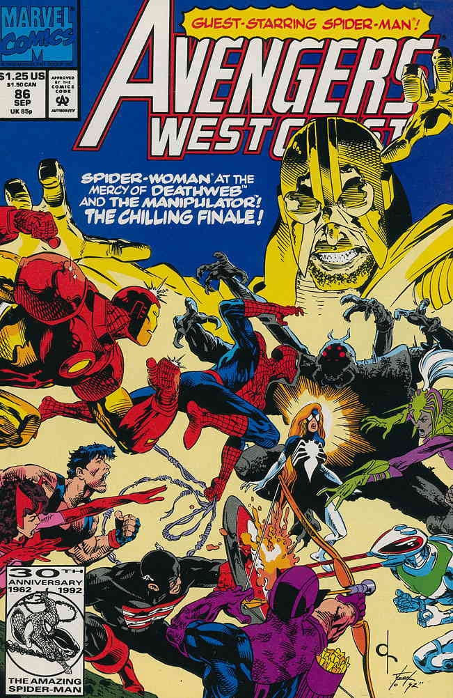 Cover of Avengers West Coast #86