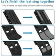thumbnail image 5 of Laptop Stand for Desk, Adjustable Laptop Riser ABS+Silicone Foldable Portable Laptop Holder, Ventilated Cooling Notebook Stand for 10-15.6” Laptops, 5 of 8