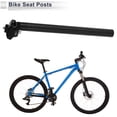 thumbnail image 3 of Unique Bargains 1 Set Universal Bike Seat Posts Extra Long Adjustable Angle 27.2x350mm Bike Saddle Post Seat Tube Black Aluminum Alloy, 3 of 8