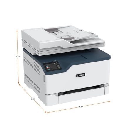 UPC: 0095205069334 | Xerox C235/DNI – Multifunction printer – color – laser – Letter A (216 x 279 mm)/A4 (210 x 297 mm) (original) – A4/Legal (media) – up to 24 ppm (printing) – 250 sheets – 33.6 Kbps- USB 2.0  LAN  Wi-Fi