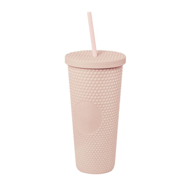 Termo Diamante, - Vaso elmas rosa 10.6 x 20.6