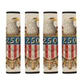 thumbnail image 5 of Chririnla Bald Eagle USA Flag 250 Print Seat Belt Covers Breathable Seat Belt Cover Pad Comfortable Premium Skin-Friendly Compatible with Vehicle SUV, 5 of 8