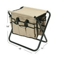 thumbnail image 2 of Household Essentials Collapsible Utility Stool, Tan, 2 of 9