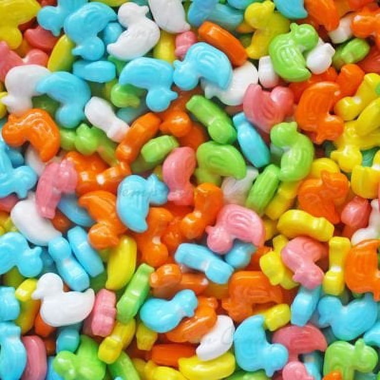 Naturejam Candy Duckies Ducks Assorted Rainbow Colors 2 Pounds