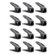 thumbnail image 3 of 12-Pack Shoe Storage Rack, Adjustable Double-Layer Shoe Stack Sandal Rack, Save 50% of Shoe Stack O 26s, 3 of 4