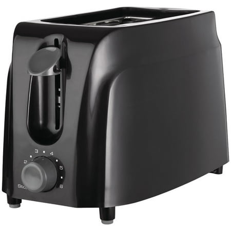 Brentwood 2 Slice Cool Touch Toaster in Black