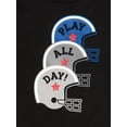 thumbnail image 3 of Garanimals Baby Boys' Helments "Play All Day" Long Sleeve Fleece Top, 3 of 3