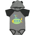 thumbnail image 3 of Inktastic Cute Green Submarine Boys or Girls Baby Bodysuit, 3 of 5