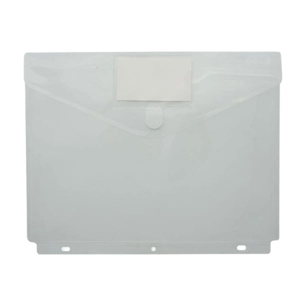 3-Hole A4 Document Pouch With Label