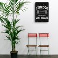 thumbnail image 6 of Gym Room Metal Tin Sign Motivational Gym Posters Gym Room No Excuses Just Results Signs Gym Posters For Home Gym Funny Vintage Tin Sign For Gym Garage Inspirational Quotes Wall Art Decoration, 6 of 13