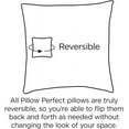 thumbnail image 3 of Pillow Perfect Wicker Chair Outdoor Seat Cushions - 19L x 19W x 5H in. - Set of 2, 3 of 5