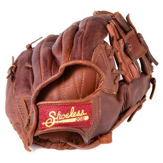 Shoeless Joe Mens Baseball Left Handed Thrower 11.75 Inch I Web Glove, Brown