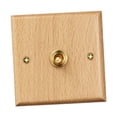 thumbnail image 3 of veasfak Wood Lighting Switch Plate Easy Installation Outlet Panel for Bar Cafe House Single Lever, 3 of 9