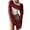 A1#-Red, variant on Women Swimwear Cover-Ups Over Long Sleeve Crochet Shirt Solid Color Bathing Suit Coverup Crop Top Pink,M