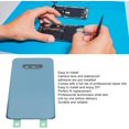 thumbnail image 2 of ZOUSSIQI Phone Outer Front and Back Glass Cover for Galaxy S10e with Pre Installed Tapes Repair Tools, Replacement Rear Glass Cover and Front Outer Screen Glass Cover. (Blue) CA919-45168, 2 of 9