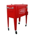 thumbnail image 2 of Leigh Country CP 98114 60 Qt. Coca-Cola Red Fishtail Logo Metal Patio Cooler, 2 of 4