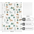 thumbnail image 2 of 2 Pcs Funny Kitchen Towels,White Christmas Forest Animal Pattern Microfiber Dish Towels,Kitchen Tea Towels,Kitchen Towel Set (18" X 26"), 2 of 7