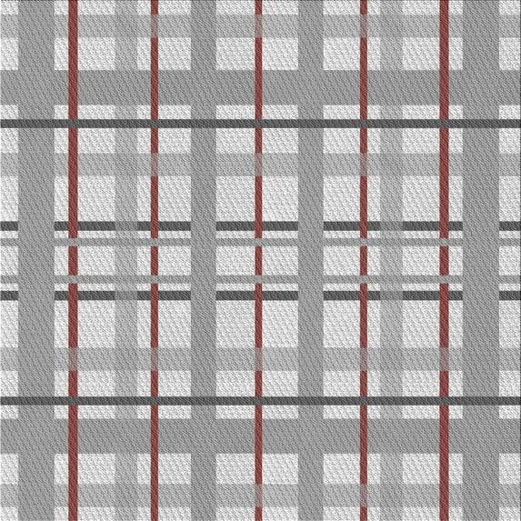 Ahgly Company Machine Washable Indoor Square Transitional Gray Area Rugs, 5' Square