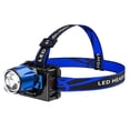 thumbnail image 1 of Sonducket Faro recargable para exteriores, faro para acampar, senderismo, pesca, lámpara de cabeza conmutable, diadema, luz para Camper, iluminación Ropa Deportiva, Zapatos Blanco Azul Amarillo Sonducket OD029334-04, 1 of 6