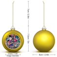 thumbnail image 2 of Gorillaz Christmas Balls Ornaments Decoration Xmas Tree Hanging Ornament Pendant for Home Indoor Holiday Party Decor 2PCS, 2 of 8