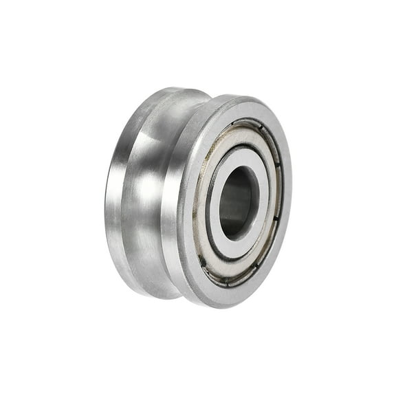 LFR5200-8 U Groove Track Roller Bearing 10x32x14mm Double Metal Shielded Chrome Steel Ball Bearing