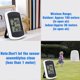thumbnail image 3 of Wireless Digital Thermometer, Mini Room Temperature Sensor, Small Accurate Weather Tester for Home, Rooms and Offices, White, 3 of 5