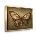 thumbnail image 3 of Designart 'Ancient Butterfly In Earth Tones' Vintage Framed Canvas Wall Art Print, 3 of 5