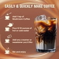 thumbnail image 4 of Bcuelov Instant Mushroom Coffee,with 6 Adaptogenic Mushrooms and MCT Oil for Energy, Focus, Immune Support - 30 Servings, 4 of 7