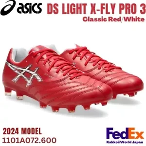 ASICS DS LIGHT X-FLY PRO 3 26.5㎝ ASICS Soccer Cleats DS LIGHT X-FLY PRO 3 Classic Red/White