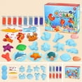 thumbnail image 4 of Moocorvic 24 Pcs Play Color Dough Set, Kitchen Creations Accessories Kit Christmas Birthday Gift Molds Toys, 4 of 6