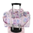 thumbnail image 6 of Disney Stitch & Angel 18" Pink Duffle Bag, 6 of 7