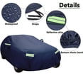 thumbnail image 3 of SUV Sedan Car Cover for Automobiles All Weather Waterproof, Sun UV Dust Rain Protection Univresal for Auto Car, 3 of 11