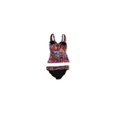 thumbnail image 2 of Tankini de 2 piezas Profile con dobladillo azteca para mujer multicolor 32D, 2 of 2