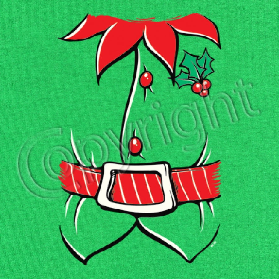 Tee Hunt Elf Shirt Youth T-Shirt Funny Christmas Xmas New Year Holiday Spirit, Black, Small