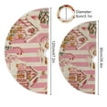 thumbnail image 5 of Yayeee Christmas Tree Skirt 35 inches for Xmas Tree Holiday Party Decoration, Beige Gingerbread Houses, 5 of 6
