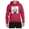 thumbnail image 2 of Marilyn Monroe Being Normal is Boring | Mens Famous People Hooded Sweatshirt Graphic Hoodie, Vintage Heather Red, Large, 2 of 4
