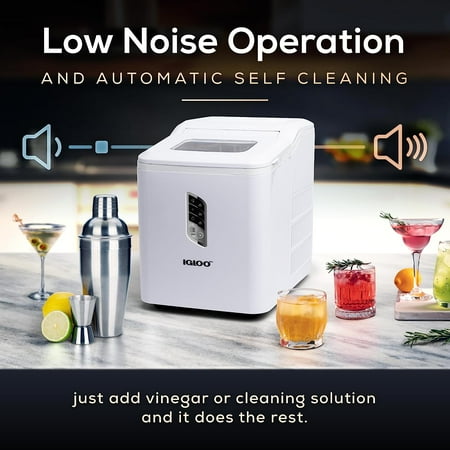Igloo - 26-Pound Automatic Portable Countertop Ice Maker Machine