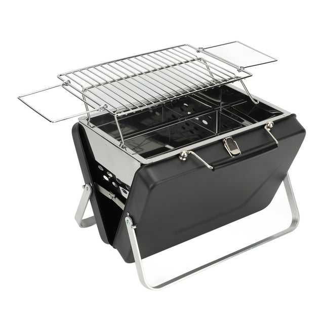 Parrilla portátil de carbón para barbacoa, parrilla portátil de carbón para barbacoa, parrilla portátil para acampar, parrilla portátil para cocinar al aire libre,