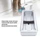 thumbnail image 4 of Dispensador De Fundas Para Zapatos, Máquina Automática Antideslizante, Estable, Sin Ruido, Fácil De Usar, Desechable Para Exposiciones En El Hogar, 15,9 X 8,3 X 4,9 Pulgadas, 4 of 7
