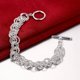 thumbnail image 2 of Bonito encanto moda boda mujer señora cadena sólida pulsera joyería oso de fresa Electrónica, 2 of 5