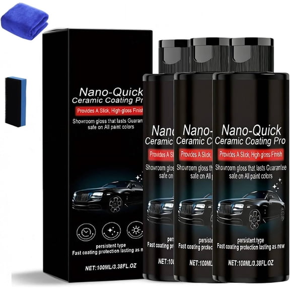 Ceramic Coating for Car, 300ml Nano Quick Coat Restorer