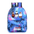thumbnail image 1 of Mochila escolar de anime Backpack We Bare Bears para niños, 1 of 1