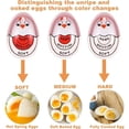 thumbnail image 3 of 1pcs Chick Egg Timer Sensitive Color Change Indicator for Hard Soft Boiled Eggs Cooker Kitchen Gadget for Restaurants Bakeries, 3 of 7
